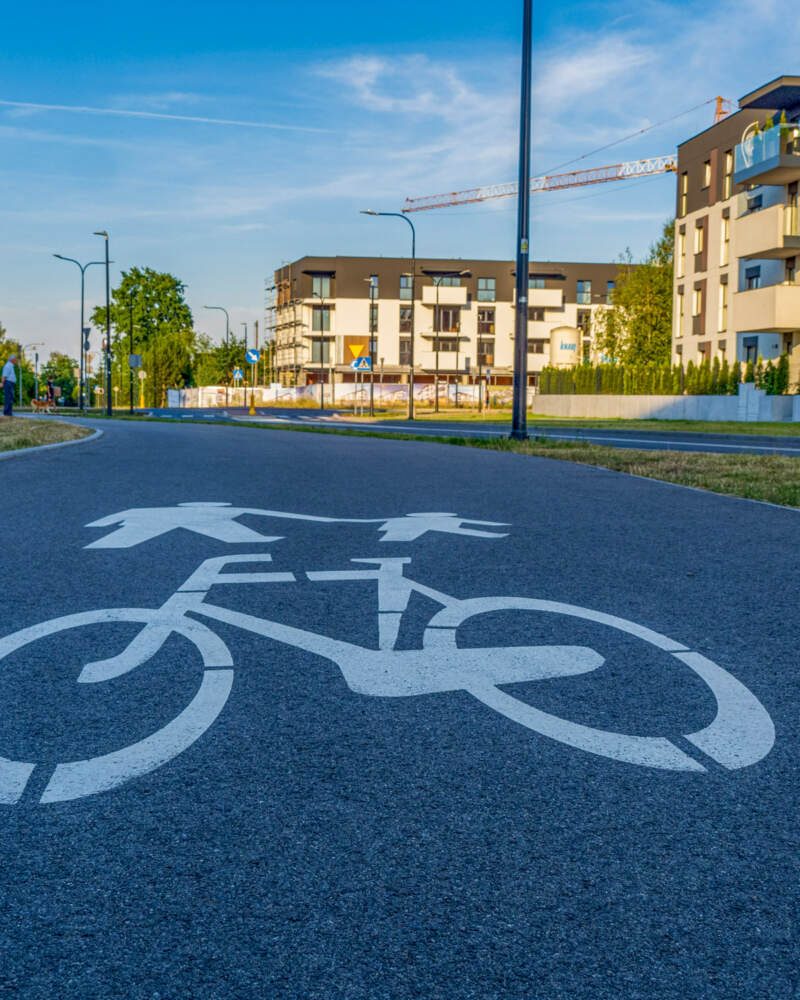 Zdjęcie - Ścieżka rowerowa przy osiedlu Nowy Sikornik
