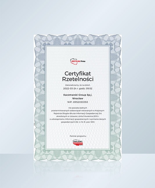 Zdjęcie - Nagroda dla firmy Jantar