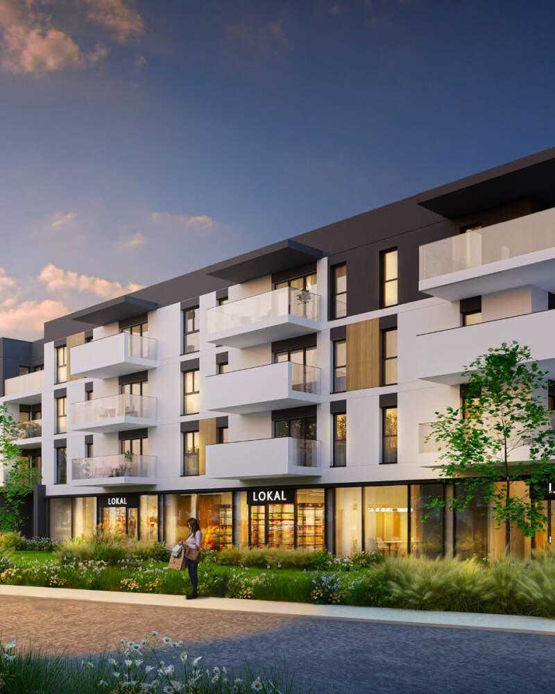 Zdjęcie - Budynki osiedla Nowy Sikornik